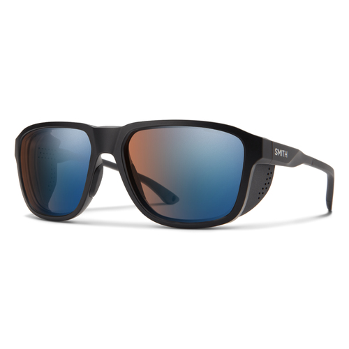 Smith Embark 003 PS 58 Matte Black / Blue Mirror Photochromic Lenses