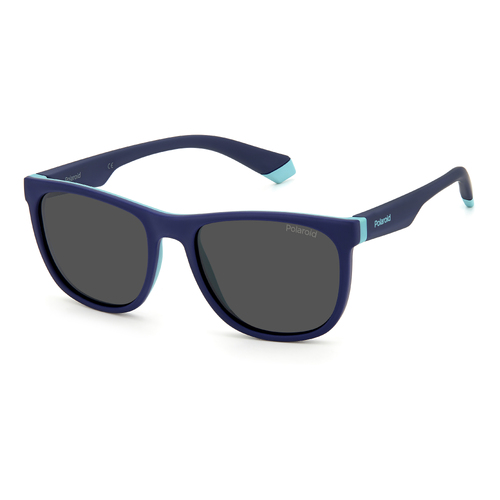 Polaroid Kids PLD 8049/S ZX9 M9 49 Blue Azure / Grey Polarised Lenses