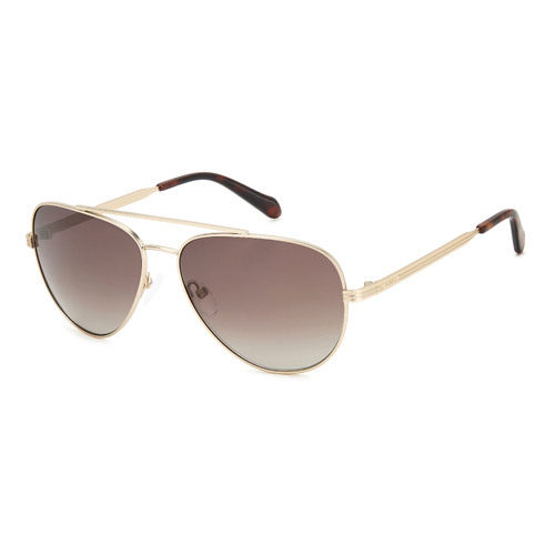 Fossil FOS 3144/G/S AOZ HA 60 Matte Gold / Brown Gradient Lenses