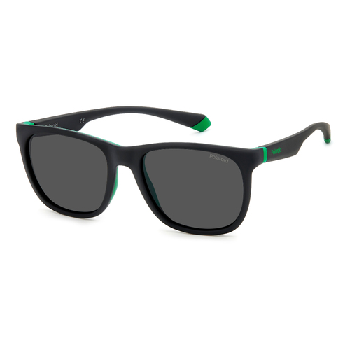 Polaroid PLD 2140/S 3OL M9 55 Matte Black Green / Grey Polarised Lenses