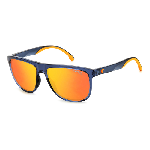 Carrera 8059/S RTC UZ 58 Blue Orange / Red Mirror Lenses