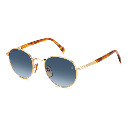 David Beckham DB 1116/S 06J 08 51 Gold Havana / Dark Blue Gradient Lenses