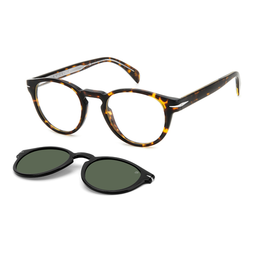 David Beckham DB 7104/CS 086 UC 49 Havana / Green Polarised Lenses