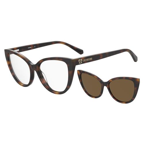 Moschino Love MOL066/CS 05L 70 54 Havana / Brown Lenses