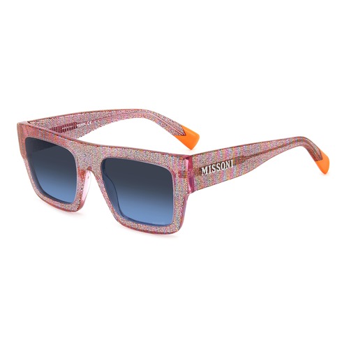 Missoni MIS 0129/S QQ7 08 53 Pink Multi Colour / Dark Blue Gradient Lenses