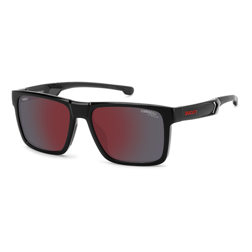 Carrera Ducati CARDUC 021/S 807 H4 55 Black / Red Mirror Polarised Lenses