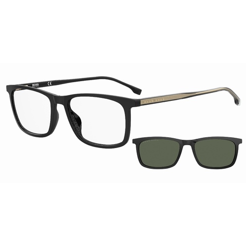 Hugo Boss BOSS 1150/CS 807 QT 55 Black / Green Lenses