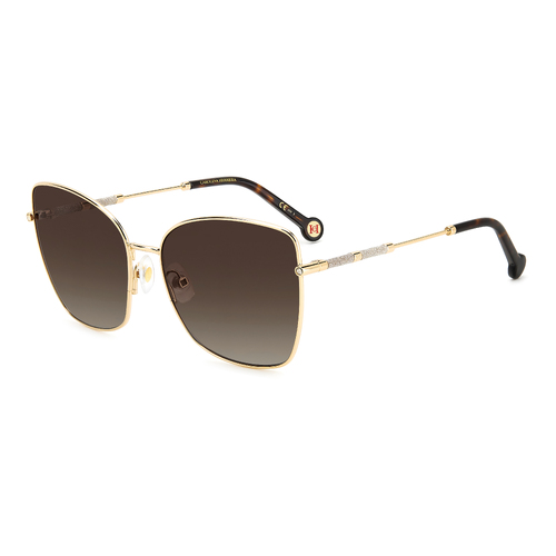 Carolina Herrera HER 0133/S 000 HA 59 Rose Gold / Brown Gradient Lenses