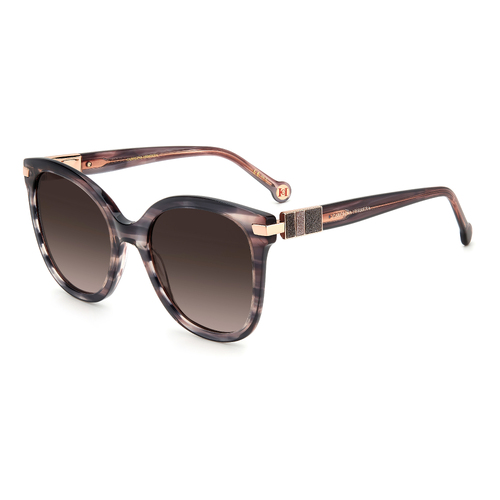 Carolina Herrera HER 0134/S 1ZX HA 55 Pink Horn / Brown Gradient Lenses