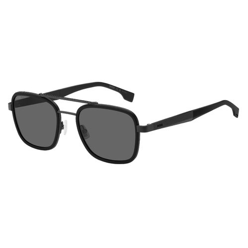 Hugo Boss BOSS 1486/S 003 2K 54 Matte Black / Grey Lenses