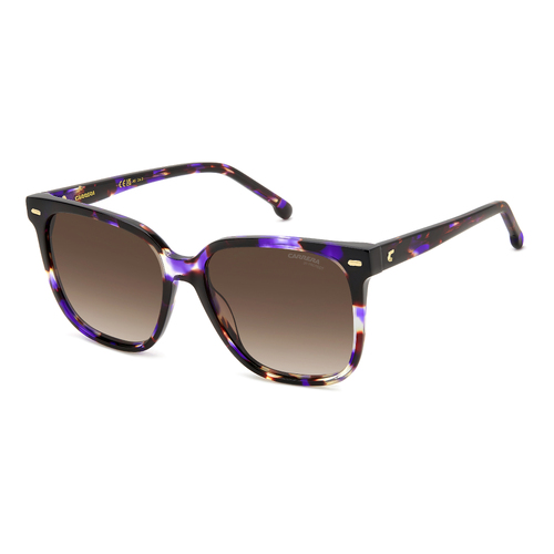 Carrera 3002/S HKZ HA 55 Violet Havana / Brown Gradient Lenses