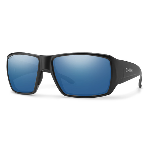 Smith Guides Choice S 003 QG 57 Matte Black / Blue Mirror Polarised Lenses