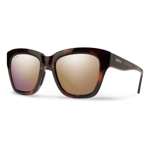 Smith Sway 086 9V 52 Havana / Rose Gold Mirror Polarised Lenses