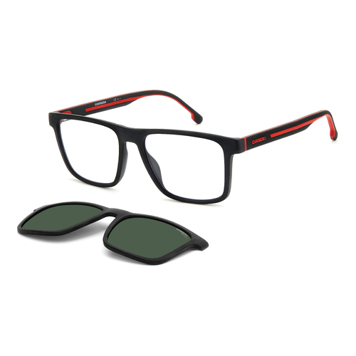 Carrera Clip-On 8061/CS BLX UC 55 Matte Black Red / Green Polarised Lenses