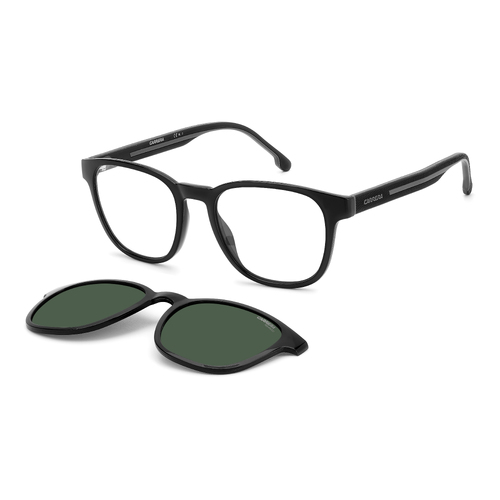 Carrera Clip-On 8062/CS 08A UC 51 Black Grey / Green Polarised Lenses