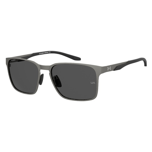 Under Armour UA Assist MTL/G 5MO M9 57 Matte Black Dark Ruthenium / Grey Polarised Lenses