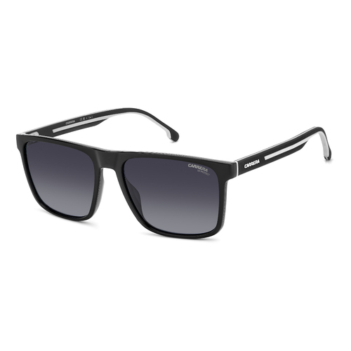 Carrera 8064/S 80S 9O 57 Black White / Dark Grey Gradient Lenses