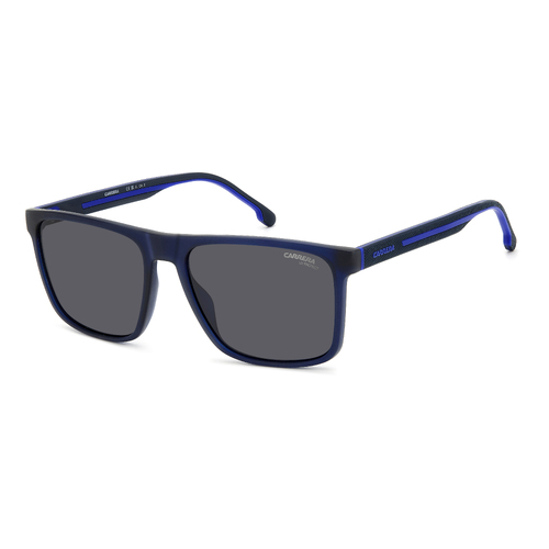 Carrera 8064/S FLL IR 57 Matte Blue / Grey Lenses