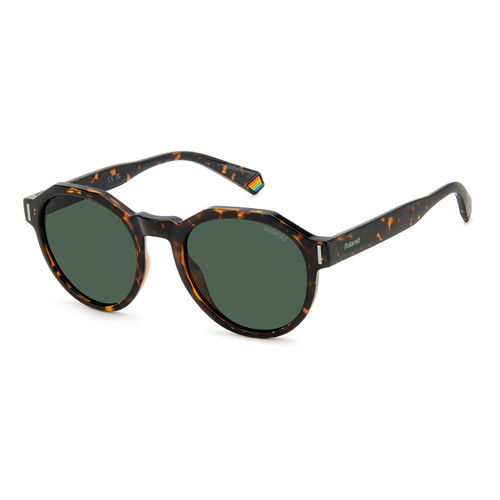 Polaroid PLD 6207/S 086 UC 52 Havana / Green Polarised Lenses