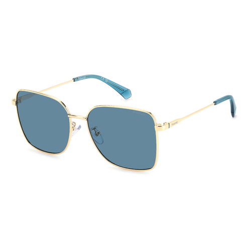 Polaroid PLD 4158/G/S/X OGA C3 58 Gold Teal / Blue Polarised Lenses