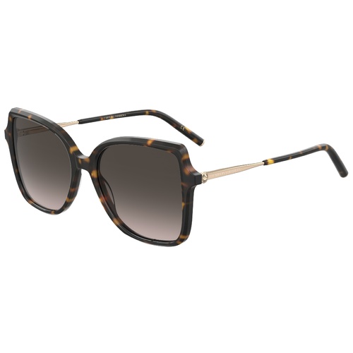 Carolina Herrera HER 0179/S 2IK HA 55 Havana Gold / Brown Gradient Lenses