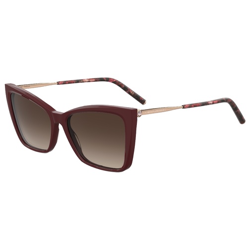 Carolina Herrera HER 0180/S 6K3 HA 57 Burgundy Gold / Brown Gradient Lenses