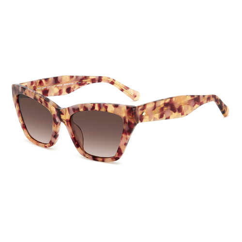 Kate Spade FAY/G/S HT8 HA 54 Pink Havana / Brown Gradient Lenses