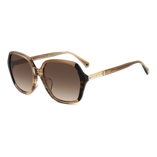 Kate Spade ELLERY/F/S 2OH HA 57 Horn Beige / Brown Gradient Lenses