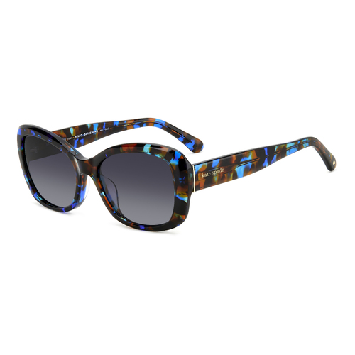 Kate Spade ELOWEN/G/S EDC 9O 55 Black Blue Havana / Dark Grey Gradient Lenses