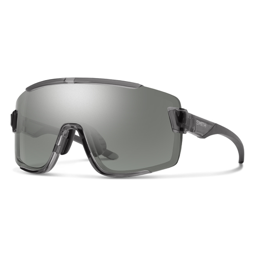 Smith Wildcat 63M XB 99 Crystal Grey / Silver Mirror Lenses