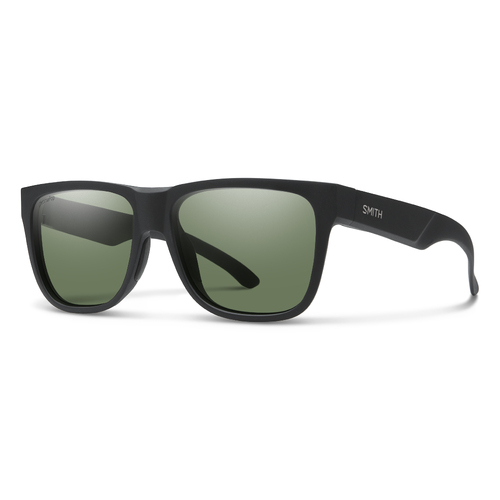 Smith Lowdown 2 003 1H 55 Matte Black / Green Lenses