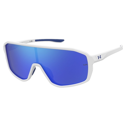 Under Armour UA Gameday Jr WWK Z0 99 Matte White Blue / Blue Mirror Lenses