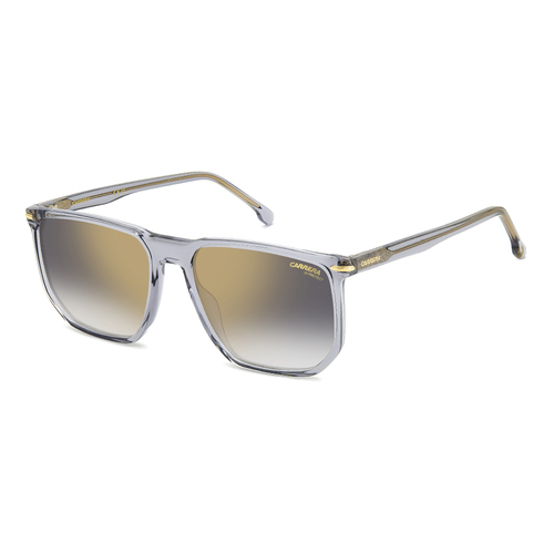 Carrera 329/S KB7 FQ 58 Grey / Grey Gradient Gold Mirror Lenses