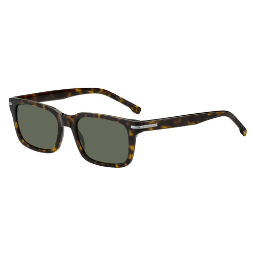 Hugo Boss BOSS 1628/S 086 QT 54 Havana / Green Lenses