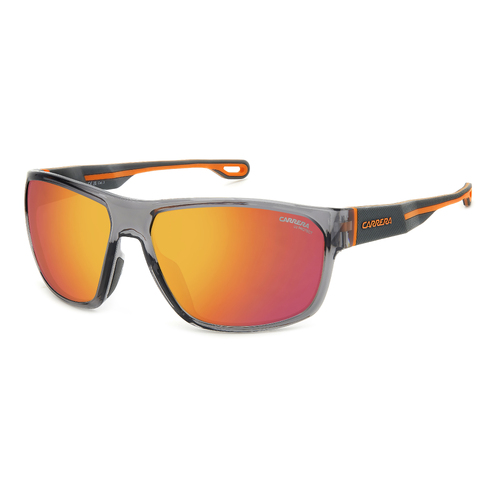 Carrera 4018/S M9L UZ 63 Grey Orange / Red Mirror Lenses