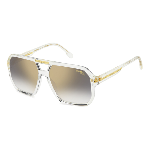 Carrera Victory C 01/S 900 FQ 60 Crystal / Grey Gradient Gold Mirror Lenses