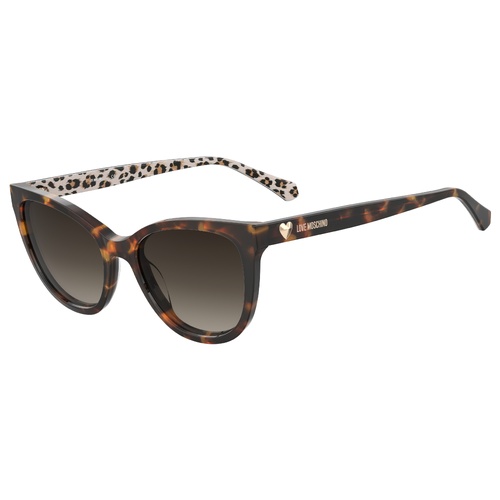 Moschino Love MOL072/S H7P HA 54 Pattern Havana / Brown Gradient Lenses