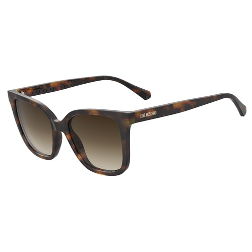 Moschino Love MOL077/S 05L HA 53 Havana / Brown Gradient Lenses