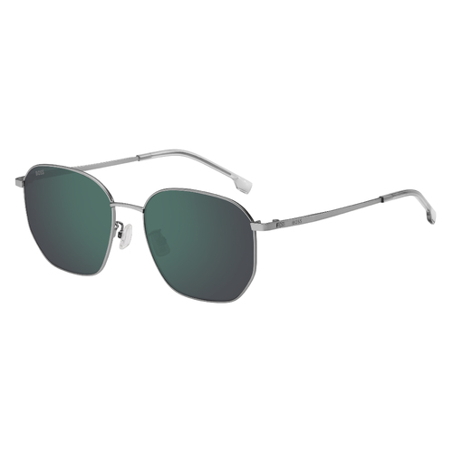 Hugo Boss BOSS 1673/F/SK R81 MT 57 Matte Ruthenium / Green Mirror Lenses