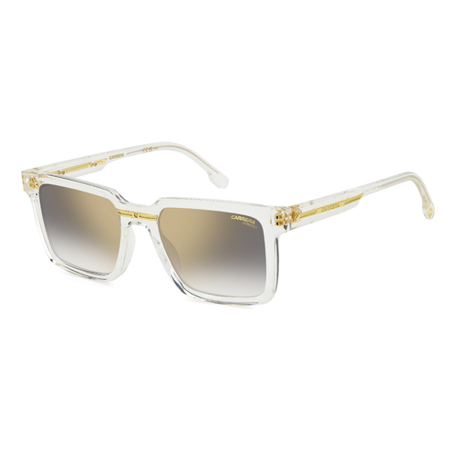 Carrera Victory C 02/S 900 FQ 54 Crystal / Grey Gradient Gold Mirror Lenses