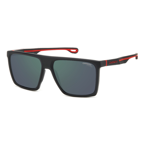 Carrera 4019/S BLX Q3 58 Matte Black Red / Grey Green Mirror Polarised Lenses