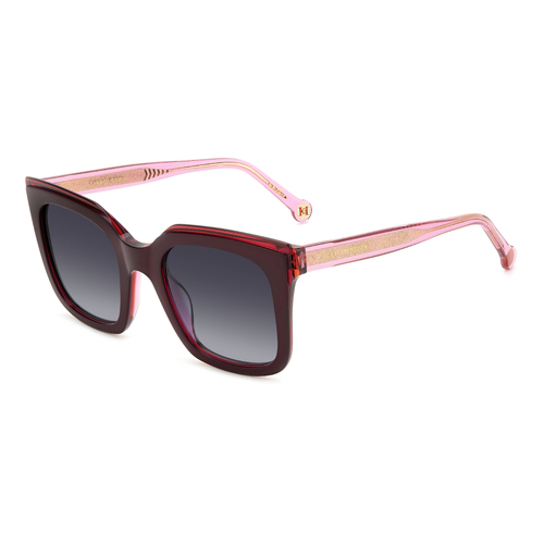 Carolina Herrera HER 0249/G/S 0T5 9O 51 Burgundy Pink / Dark Grey Gradient Lenses