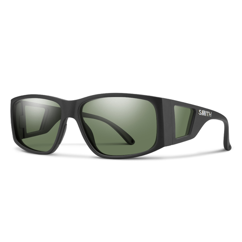 Smith Monroe Peak 003 L7 62 Matte Black / Green Polarised Lenses