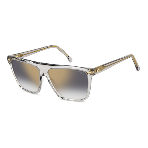 Carrera 3027/S KB7 FQ 58 Grey / Grey Gradient Gold Mirror Lenses