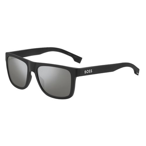 Hugo Boss BOSS 1647/S 003 T4 55 Matte Black / Silver Mirror Lenses