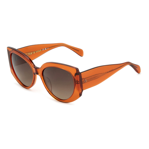 Rag & Bone RNB1085/G/S L7Q HA 58 Orange / Brown Gradient Lenses