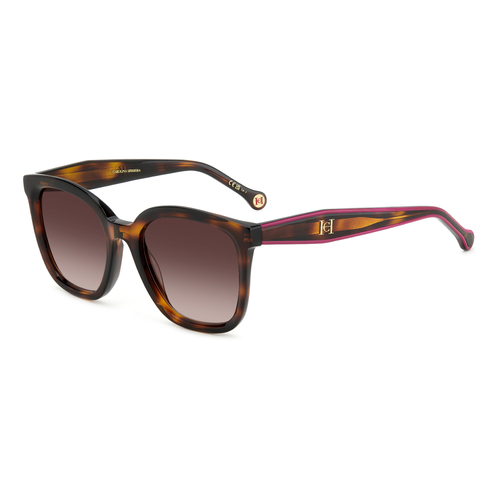 Carolina Herrera HER 0225/G/S 0T4 HA 54 Havana Pink / Brown Gradient Lenses