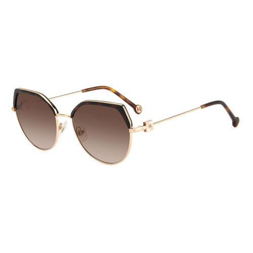 Carolina Herrera HER 0238/S LVL HA 56 Brown Havana Gold / Brown Gradient Lenses