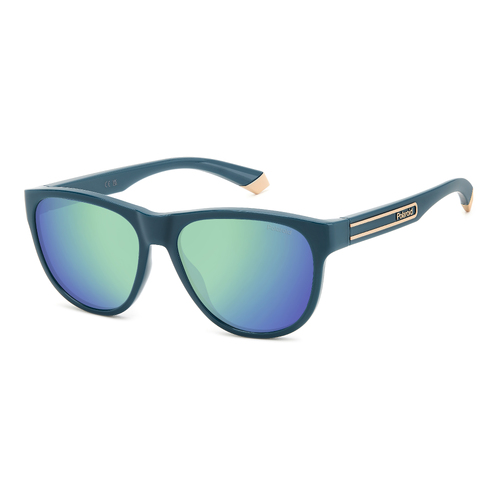 Polaroid PLD 2156/S ZI9 5Z 56 Teal / Grey Green Mirror Polarised Lenses