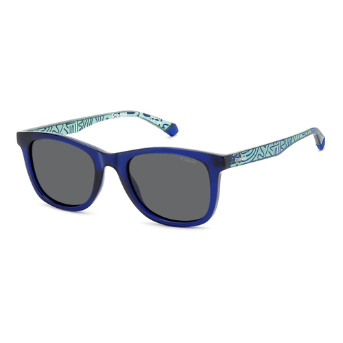 Polaroid Kids PLD 8060/S PJP M9 46 Blue / Grey Polarised Lenses